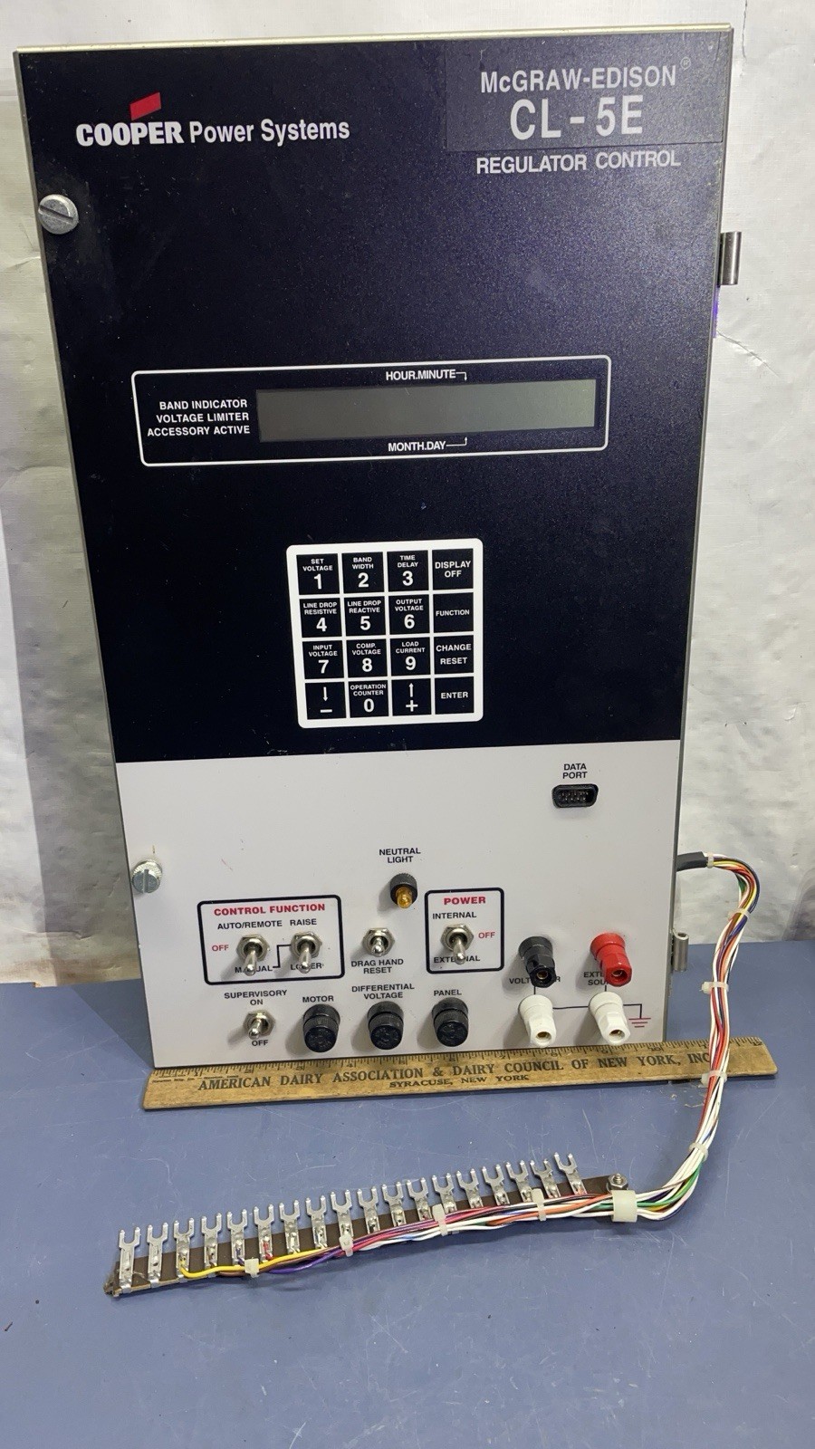 COOPER POWER SYSTEMS CL-5E REGULATOR CONTROL MCGRAW-EDISON CL-5 Used Surplus
