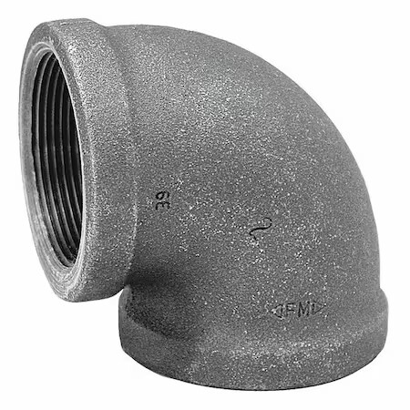 Cai Anvil 1/2 In. Female Black Malleable Iron 90-Degree Reducing Elbow