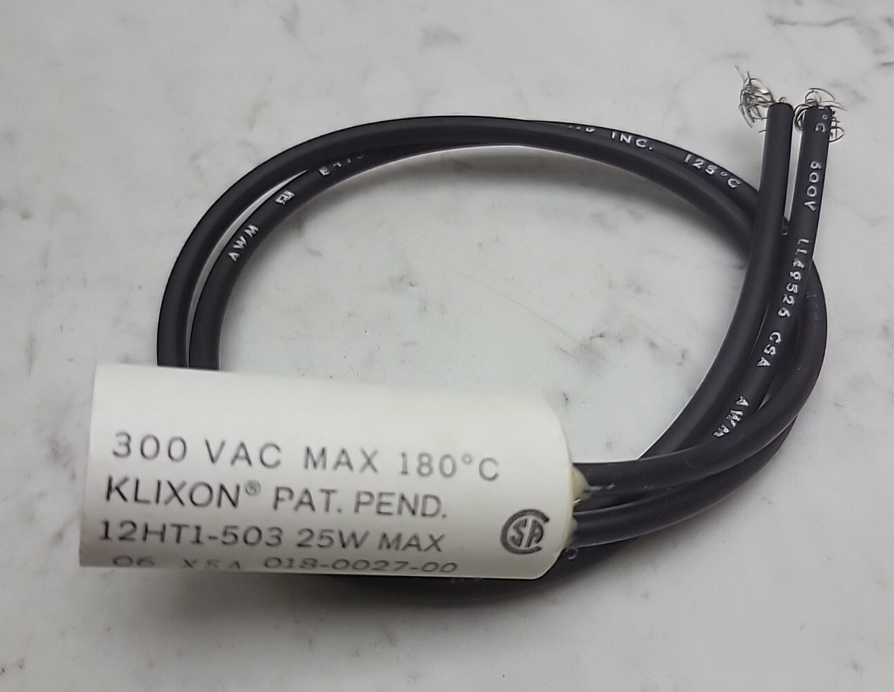 Source 1 025-27414-700 25 Watt 300 Vac Crankcase Heater Max 180 C