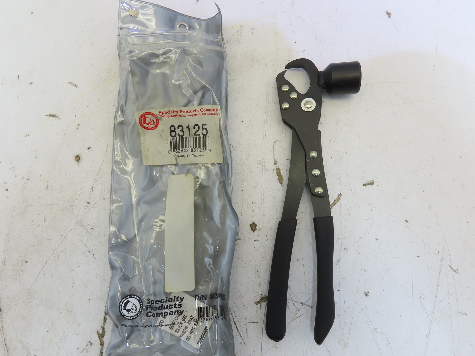 Specialty Products Company 83125 Heavy Duty Wheel Weight Pliers Tool