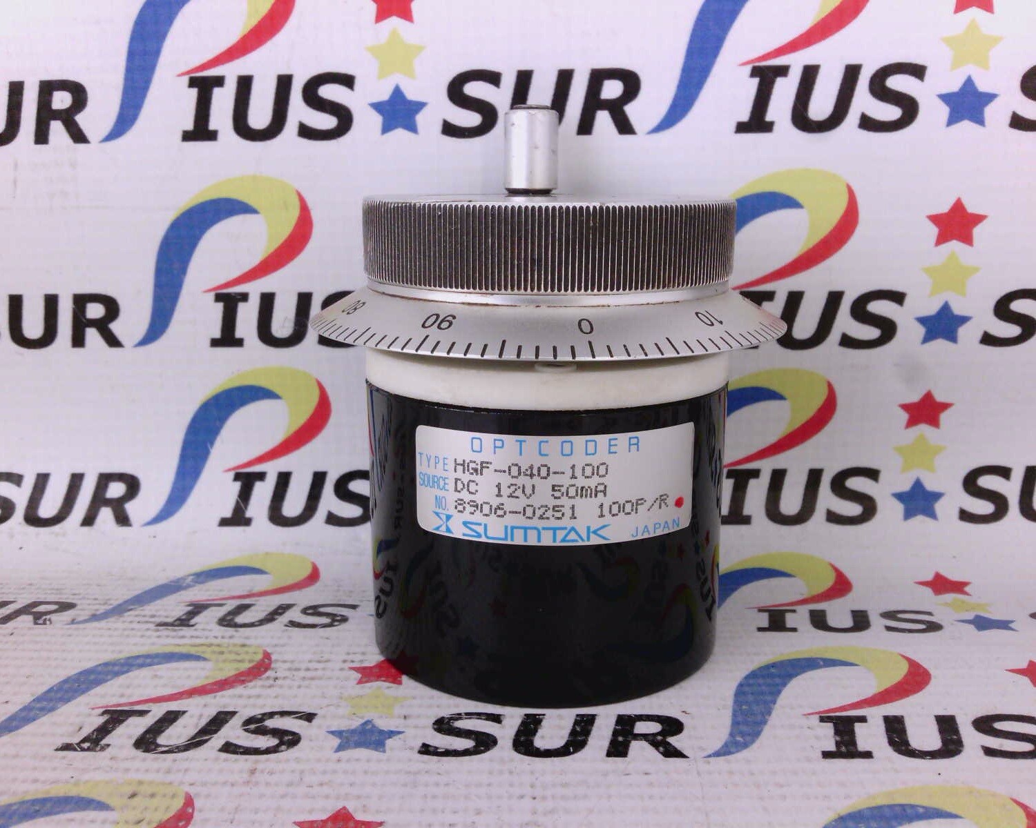 USSP Sumtak Optcoder HGF-040-100 DC 12V 50mA Manual Pulse Coder