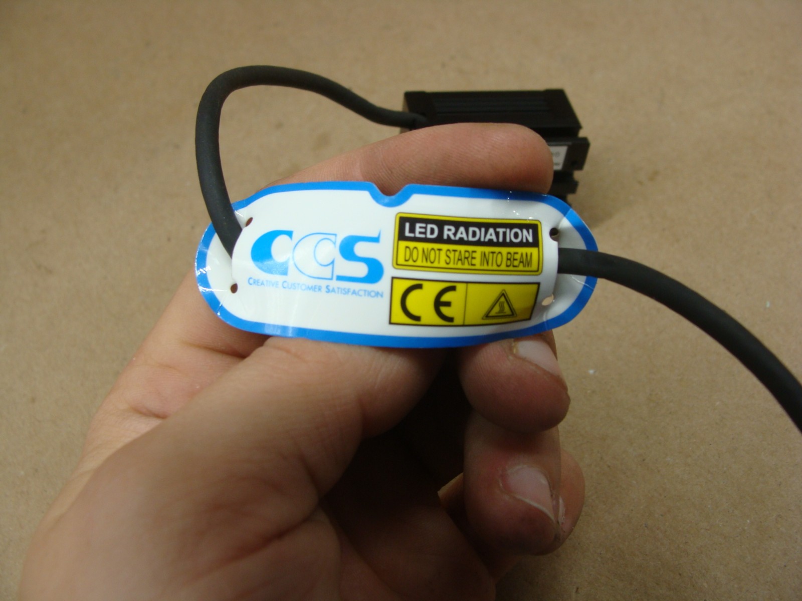 CCS MACHINE VISION BAR LIGHT LDL2-26X30BL2-WD 24V 3.8W BLUE LIGHT