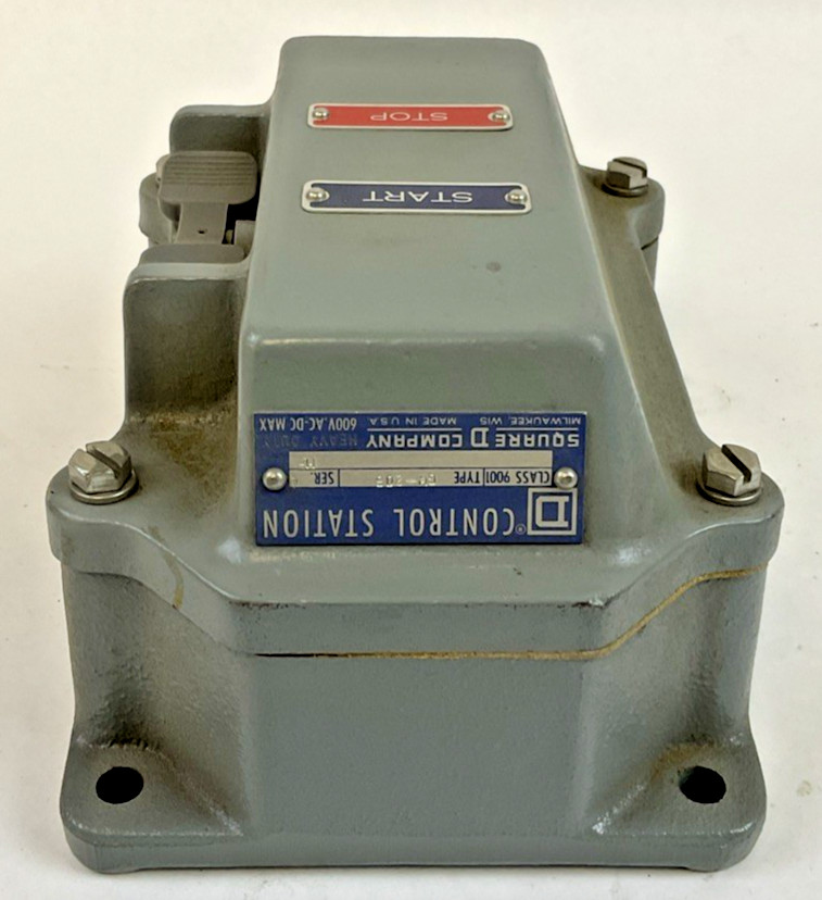 SQUARE D 9001 GW-206 CONTROL STATION SER.A 600VAC