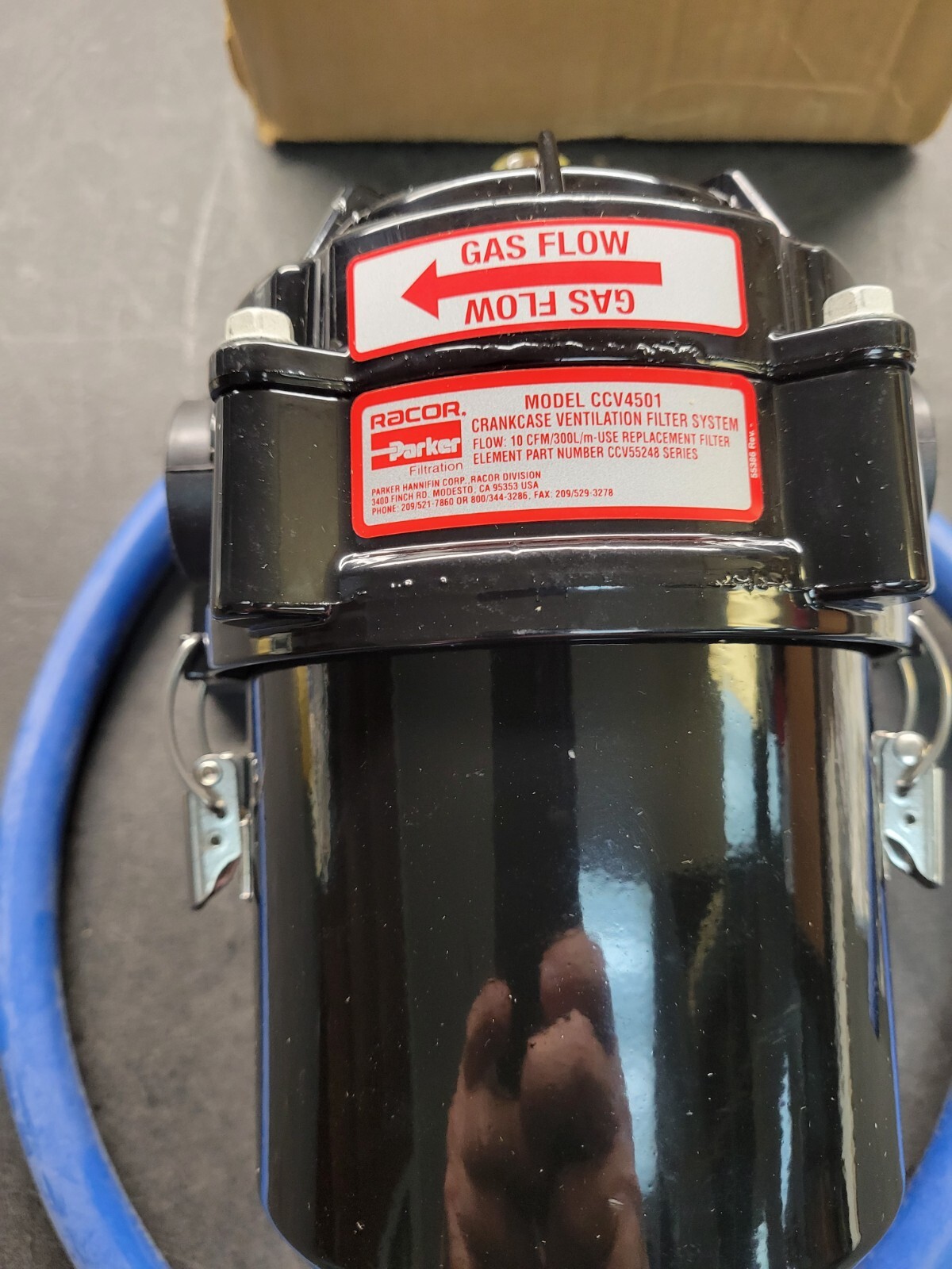 Parker CCV4501-10R Crankcase Ventilation System.