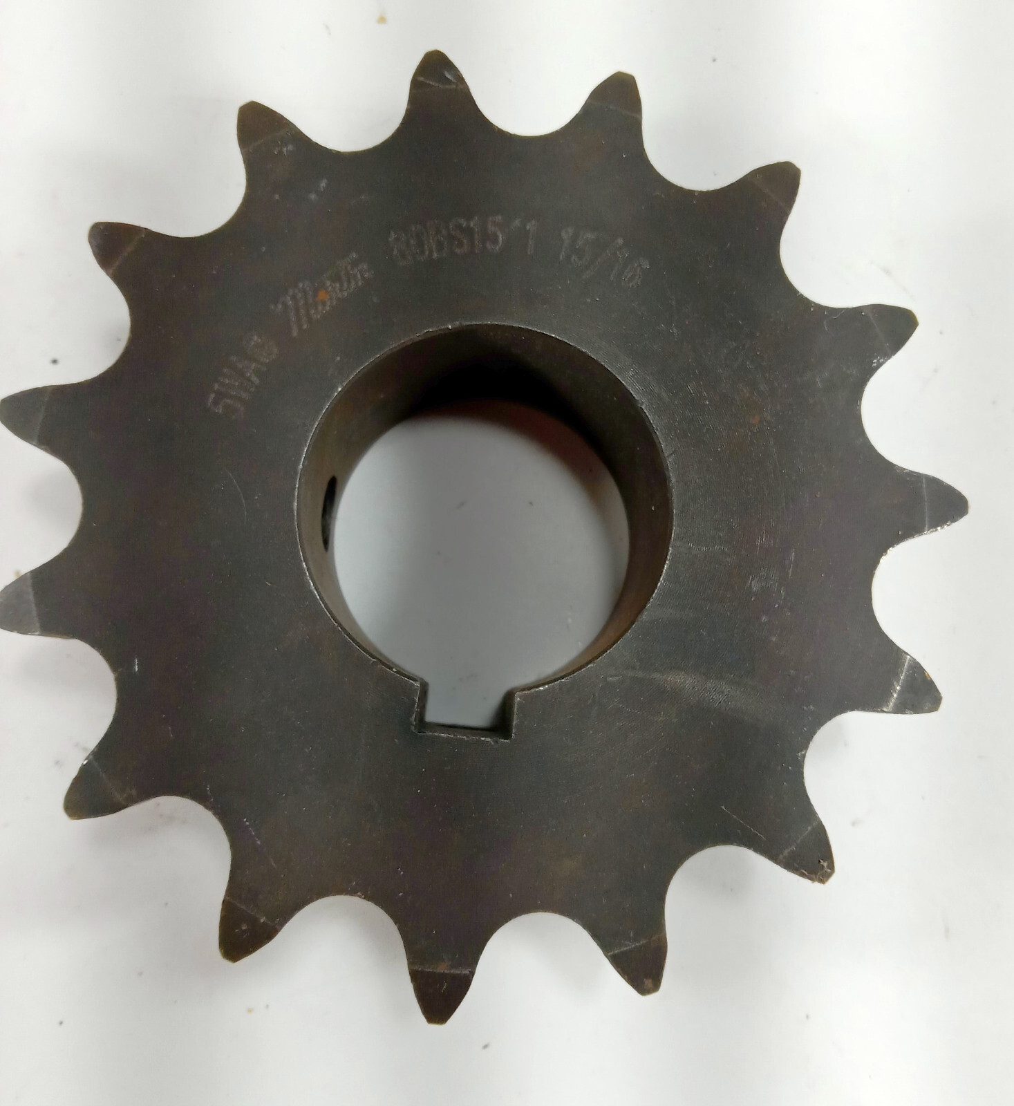 1 NEW MARTIN 80BS15 15 TEETH 1-15/16” BORE SPROCKET NNB ***MAKE OFFER***
