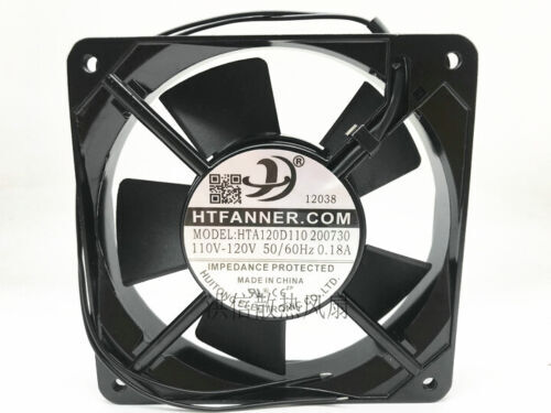 1PC THFANNER.COM HTA120D110 200730 110V-120V 0.18A 12025 AC Cooling Fan