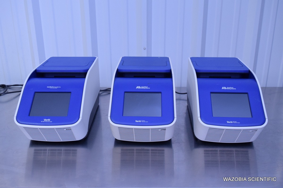 LOT OF 3 AB APPLIED BIOSYSTEMS 9902 VERTI 96 WELL THERMAL CYCLER PCR 4375786