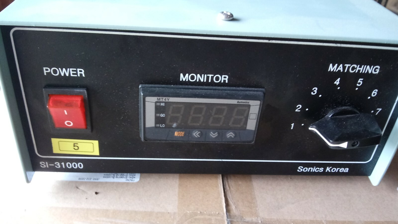 30 day WARRANTY Sonics Korea SI-31000 Induction Power Supply NO CABLES