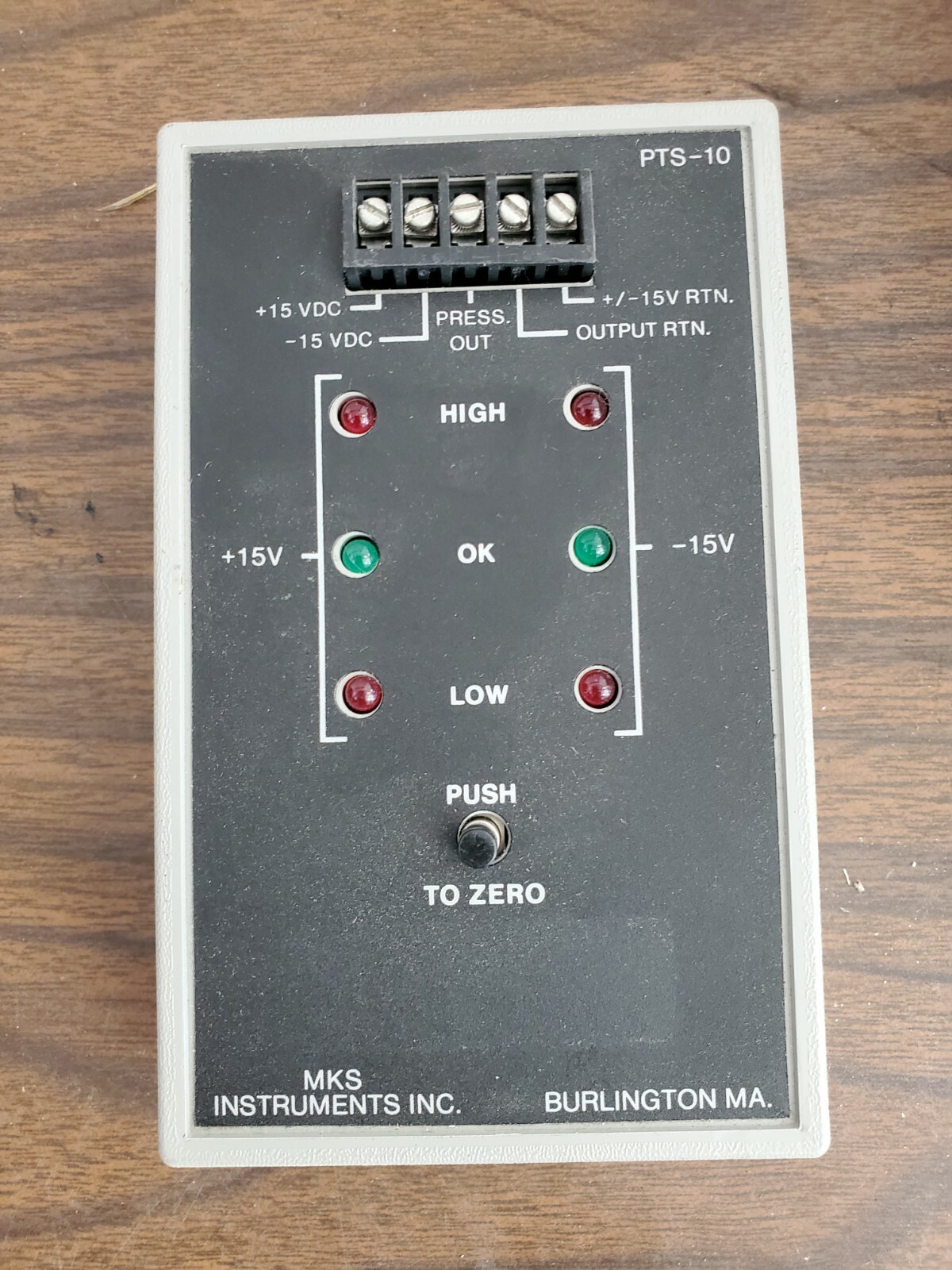 MKS Instruments PTS-10 Controller, Tester Simulator