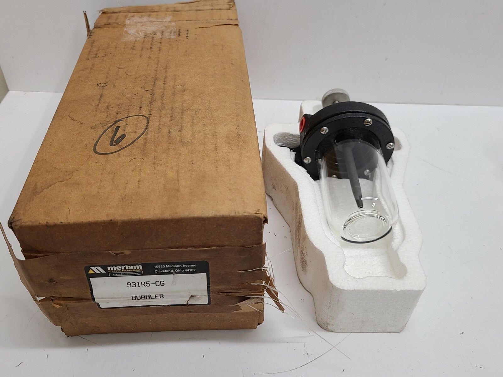 NEW OLD STOCK! MERIAM OUT SIGHT FEED BUBBLER 931R5-CG