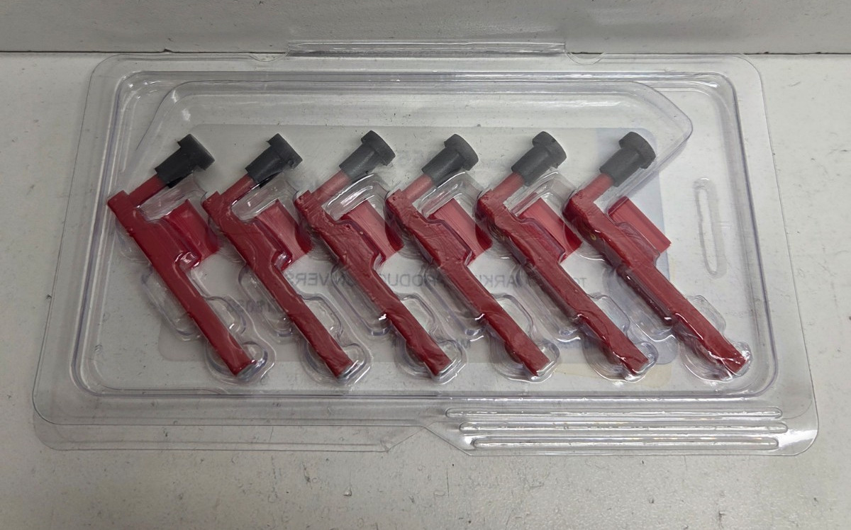 LOT OF 6 NEW IN BOX! GRAPHIC CONTROLS RED CHART PENS 82-39-0302-06 10557461