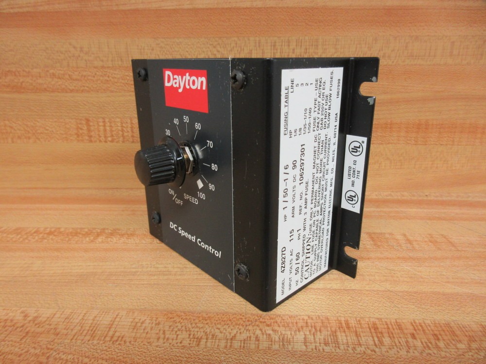 Dayton 4Z827D DC Drive (Pack of 3)