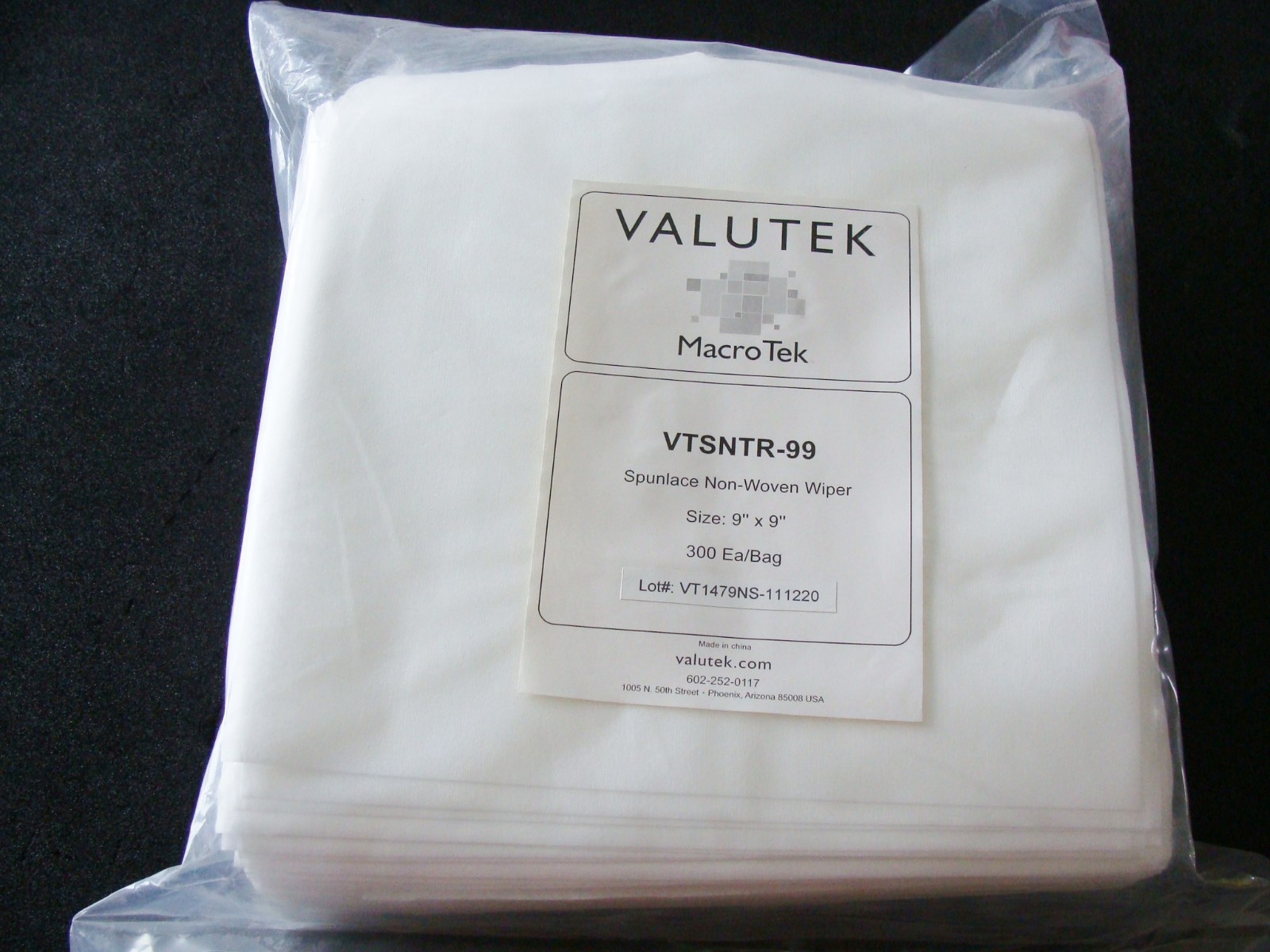 300 New Valutek Marco Tek VTSNTR-99 Spunlace Non-Woven Wiper.