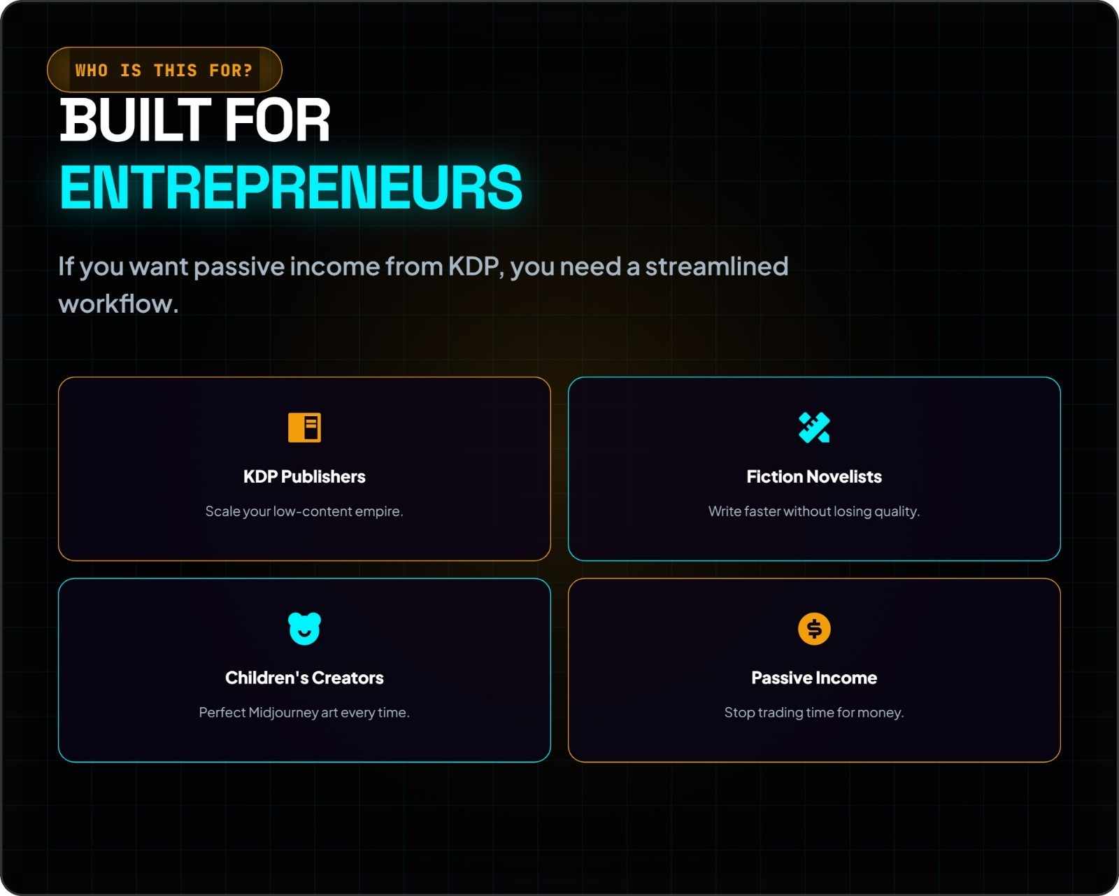 AI Book Generator & KDP Publishing Tool