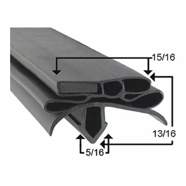True Manufacturing Door Gasket,12-1/2″ x 24-1/2″ 934759 True Manufacturing
