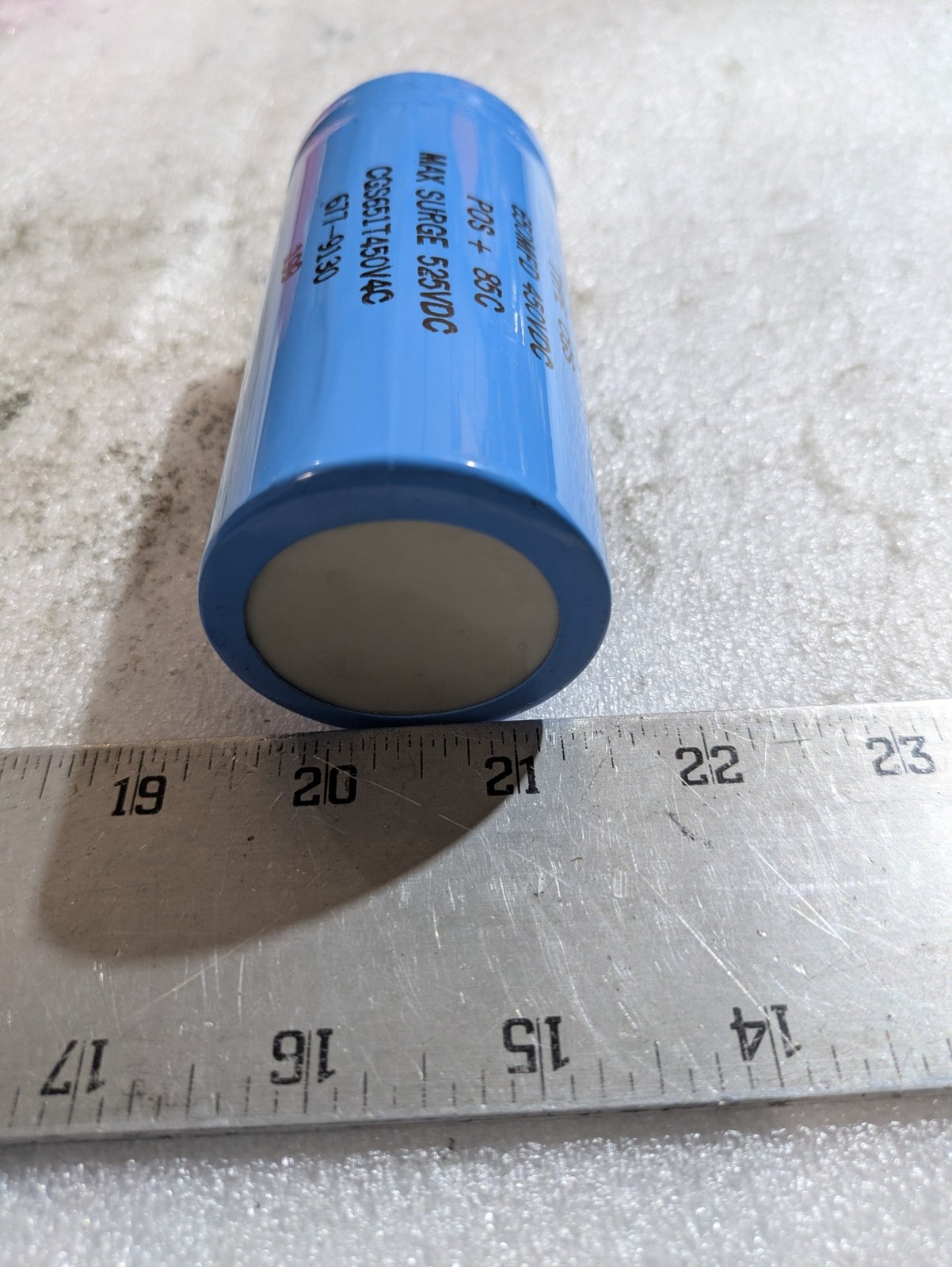 Cornell Dubilier Knowles CGS651T450V4C Aluminum Electrolytic Capacitor 650 µF 45