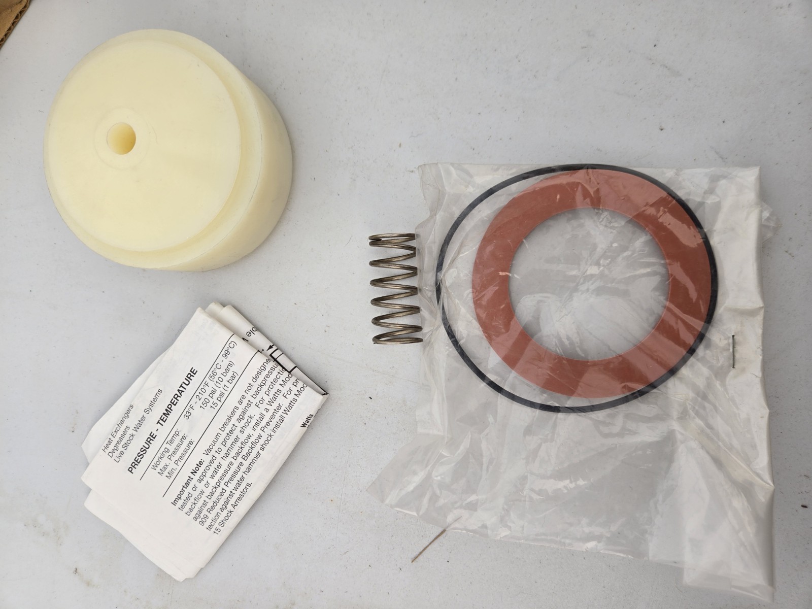 Watts RK 800V 1-1/4″–2″ Repair Kit 0886026 for 800M4 Pressure Vacuum Breaker…