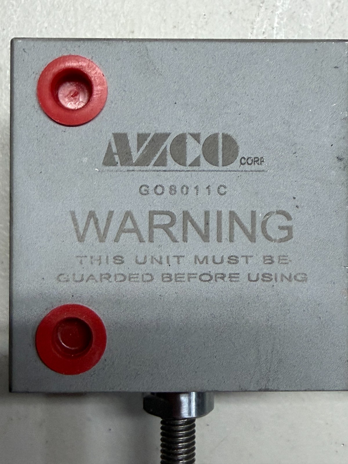 AZCO GO8011C for 2021000066 , 973-439-1428 Guillotine Knife cylinder