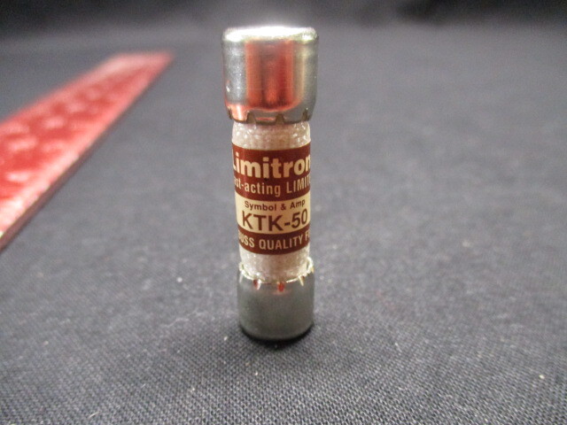 BUSSMANN KTK-50 FUSE, 50 AMP 600V