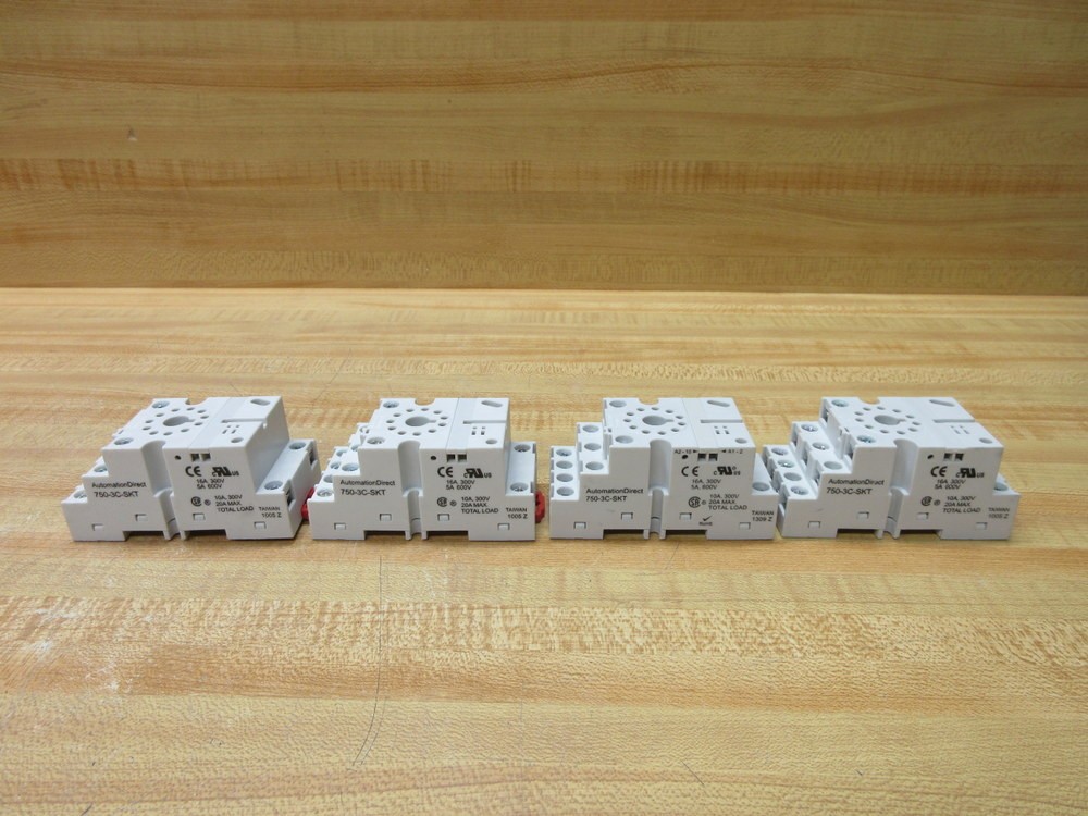 Automation Direct 750-3C-SKT Relay Socket 7503CSKT