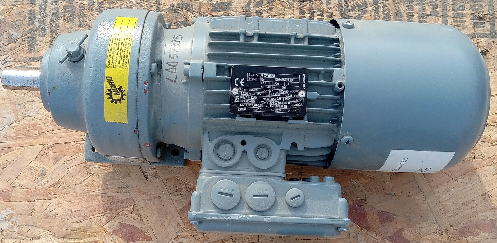 1 NEW NORD SK01-71S/4BRE5 SK71S/4BRE5 KBA INLINE GEAR MOTOR NNB ***MAKE OFFER***