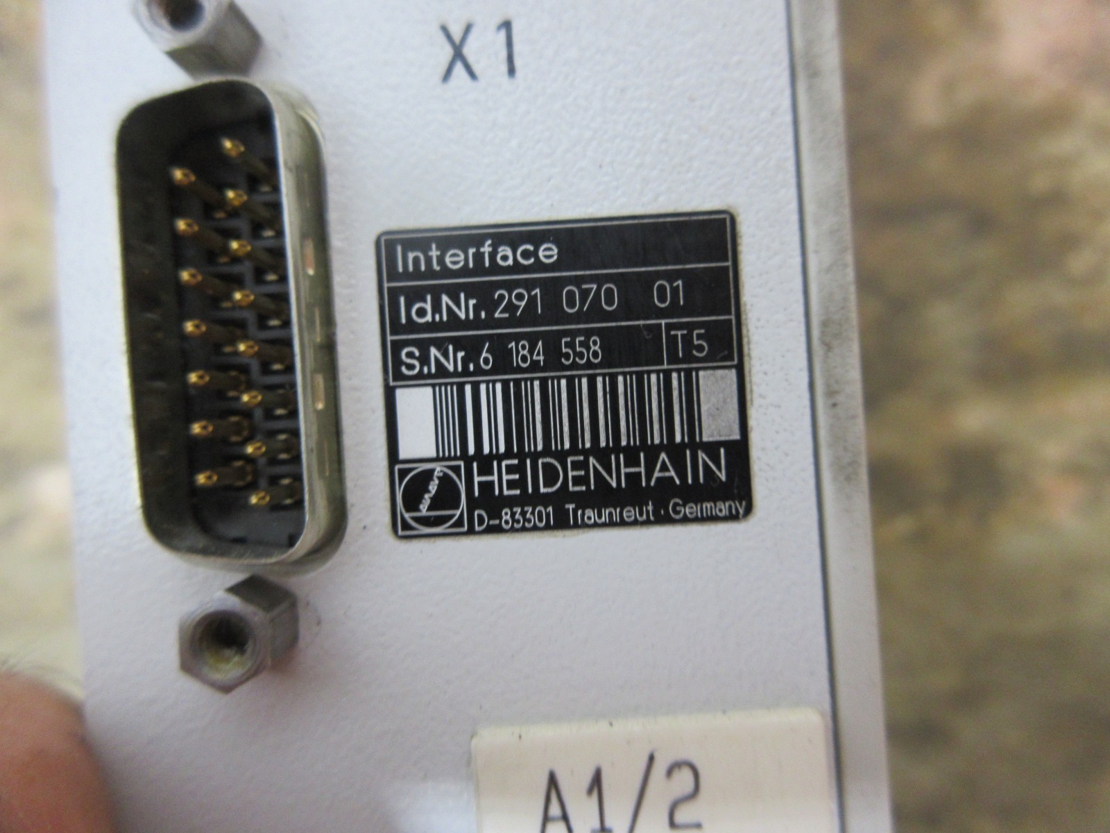1996 HERMLE UWF 1202S HEIDENHAIN INTERFACE ID.NR.291 070 01 29107001 283634 06