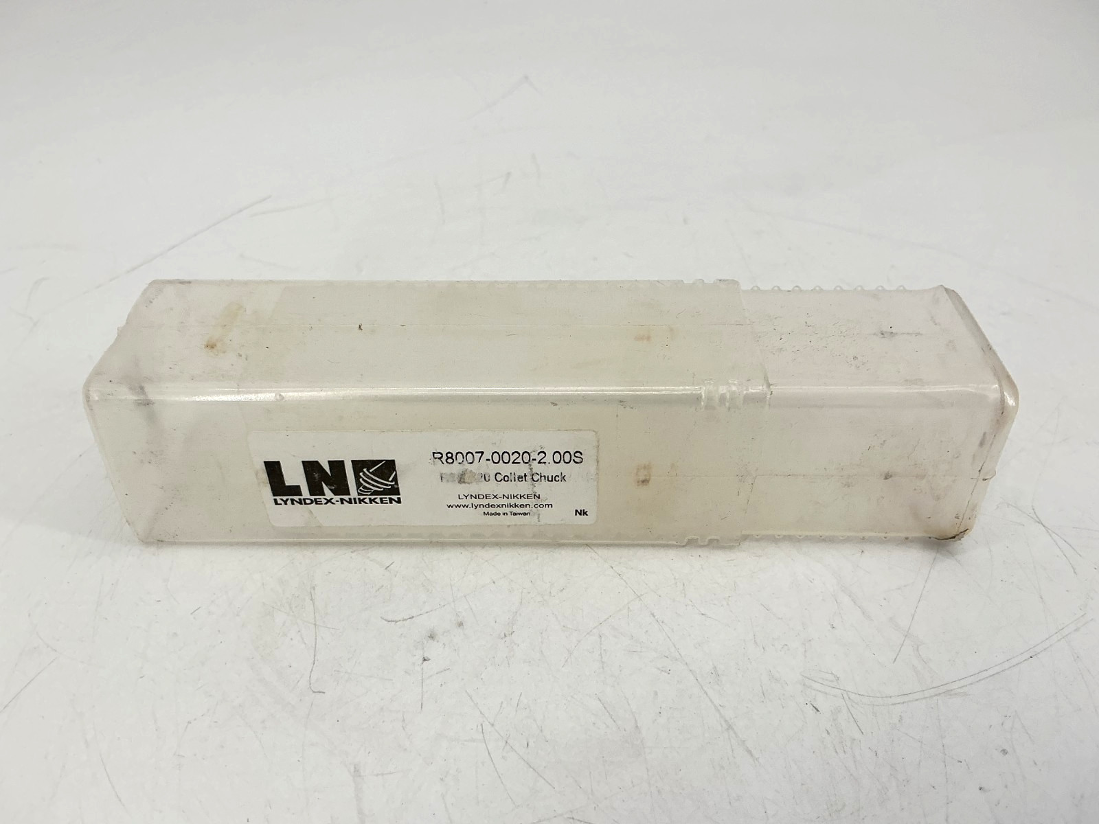 New Lyndex-Nikken R8007-0020-2.00S Collet Chuck R8-ER20 Length: 6″