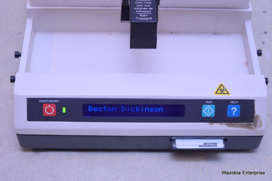 BECTON DICKINSON – 211877 – BD MICROPROBE PROCESSOR + AC ADAPTER AND DATA CARD
