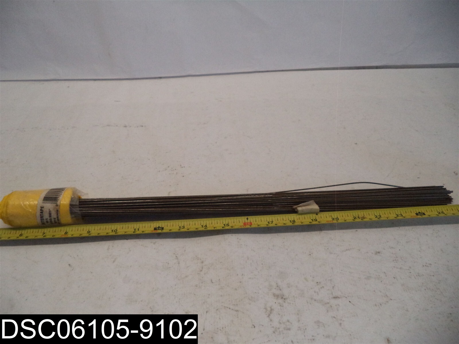 RUSTY: QTY=100: 2321Y-6 InterTape Yellow Locator Flags