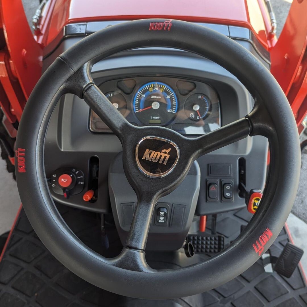 New Genuine OEM KIOTI TC21-0002-AC 14″ Steering Wheel Cover for CS, CX, CK, DK