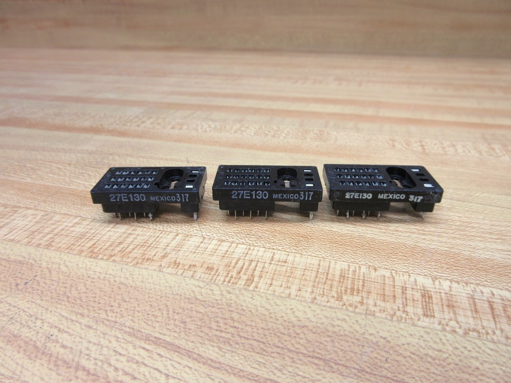 Potter & Brumfield 27E130 AMF Relay Socket (Pack of 13)