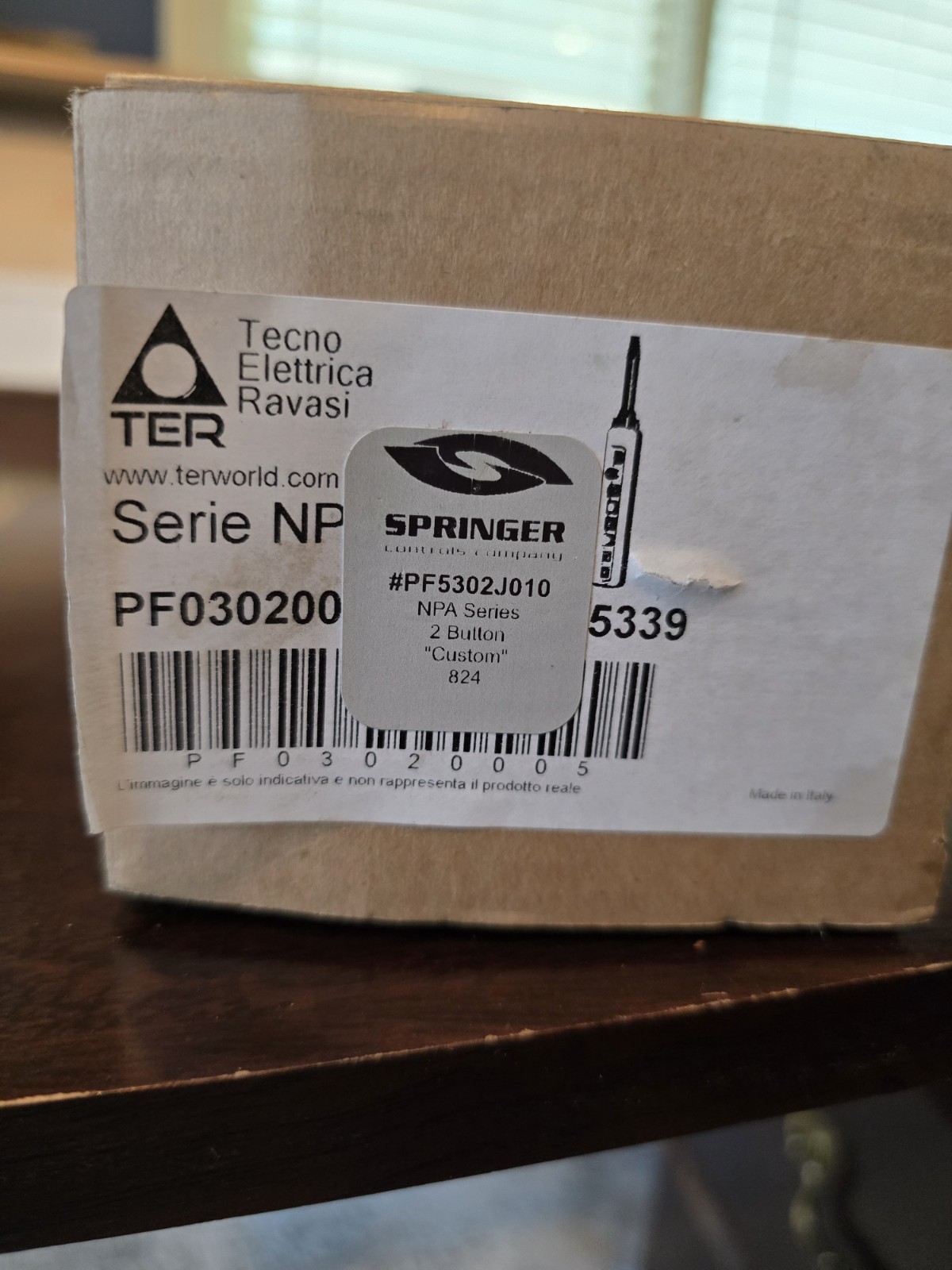 SPRINGER Controls PF5302J010 – NPA 2 Button Start/Stop Control Station/Pendant