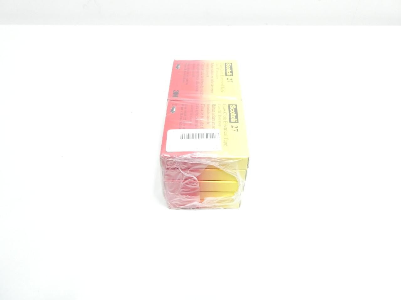 Package Of 10 3m 27 Glass Cloth Electrical Tape 3/4in X 66ft X 0.007in