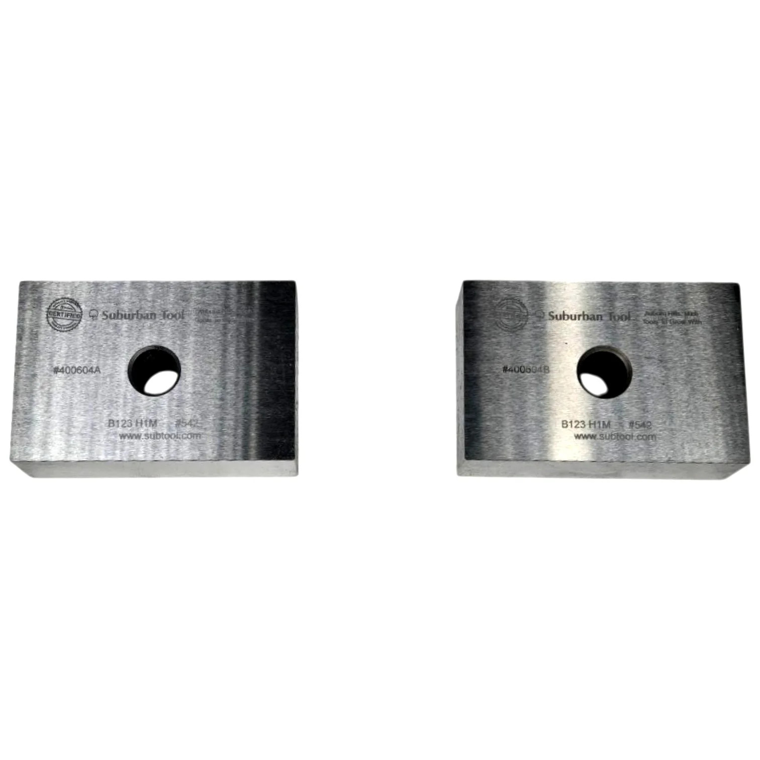 Suburban Tool B-123-H1-M 3x2x1in 0.0001in Squareness Tri-Block Pair