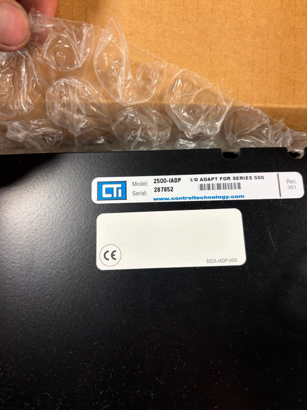 NEW Control Technology 2500-IADP I/O Adapter for Series 500