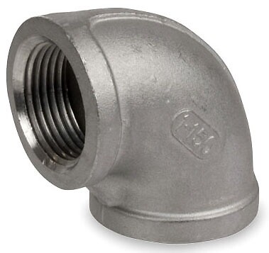Smith-Cooper 1-1/2″ FPT X FPT Class 150 316 SS 90D Elbow