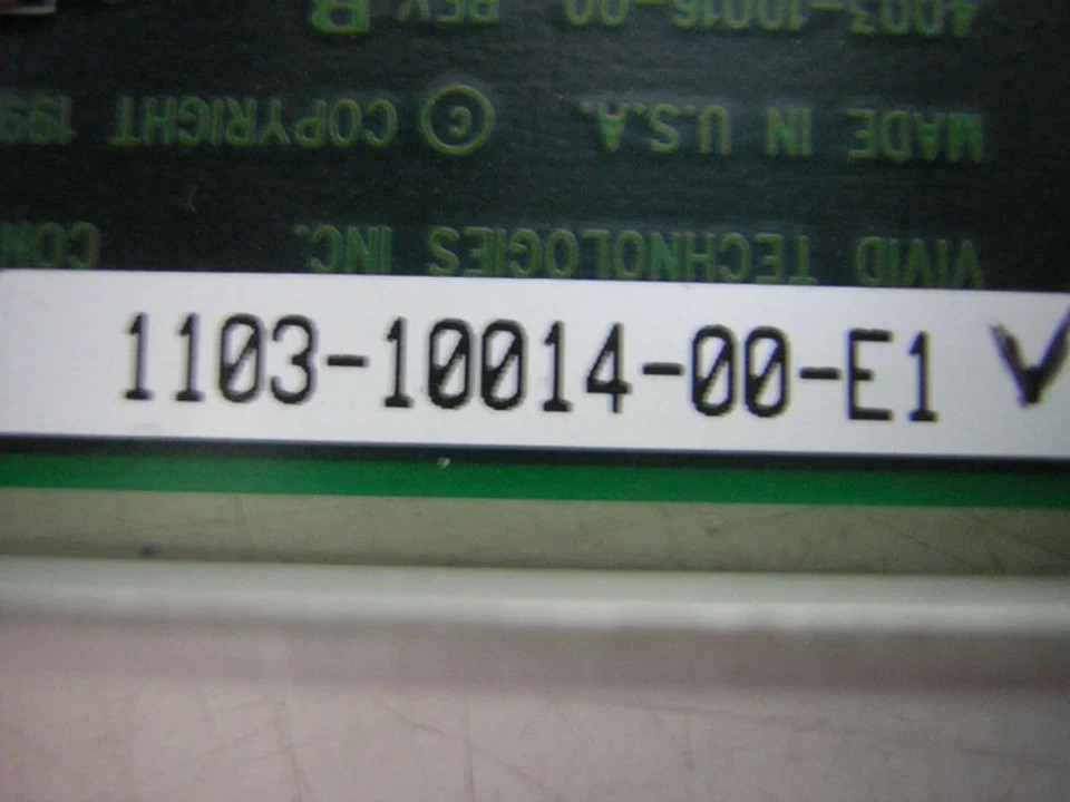✅ VIVID CIB 1103-10014-00-E1 4003-10016-00 REV B