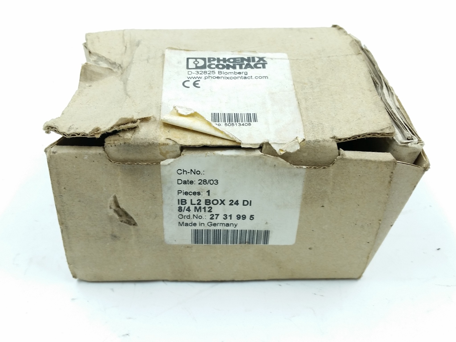 Phoenix Contact Interbus Module IB L2 BOX 24 DI 8/4 M12