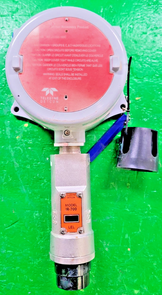 6️⃣TELEDYNE MODEL IR-700 INFRARED GAS DETECTOR PESSCO IS OFFER 1 G062526-4 🗽