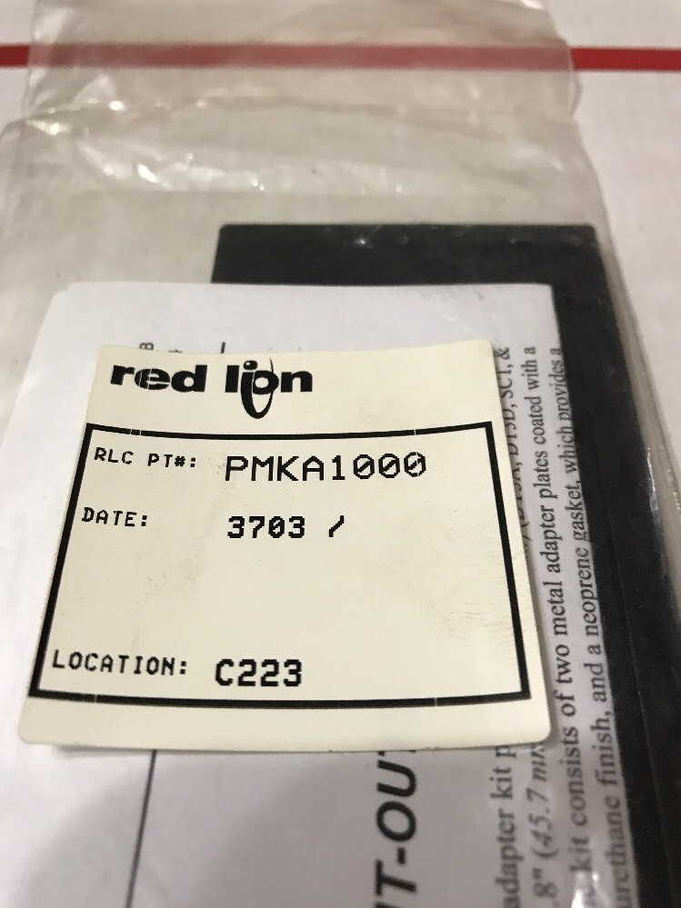 ONE NEW RED LION PANEL ADAPTER KIT PMKA1000. #56