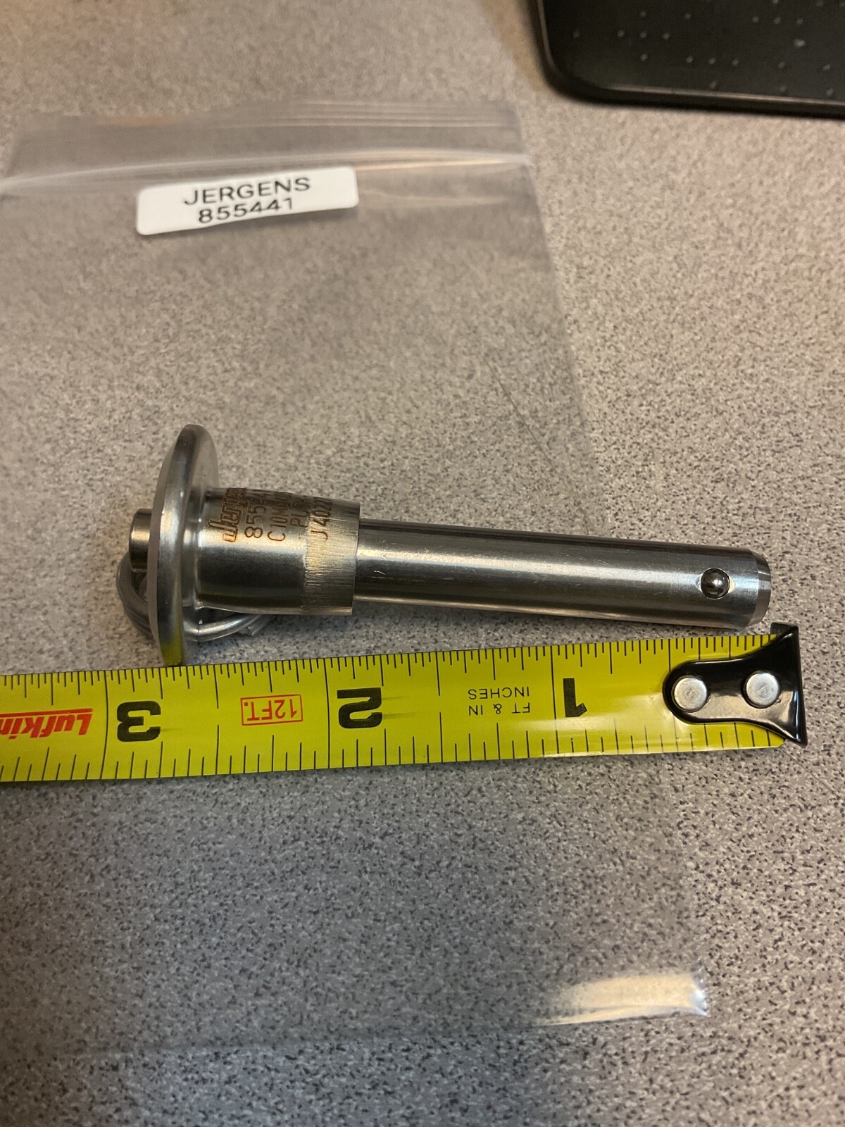 NEW JERGENS 855441 KLP HD BUTTON HANDLE 10MM X 40