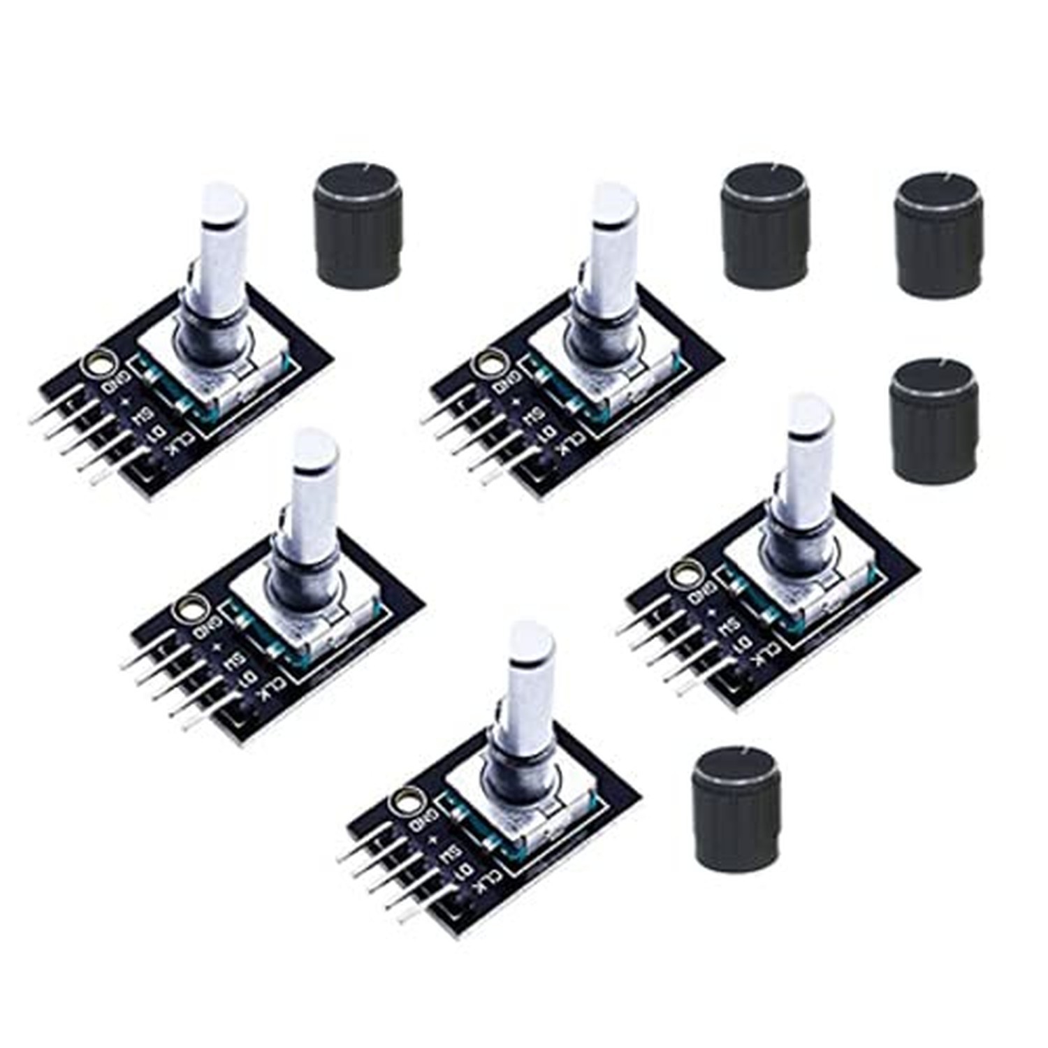 Teyleten Robot KY-040 Rotary Encoder Brick Sensor Module Switch Development 3…