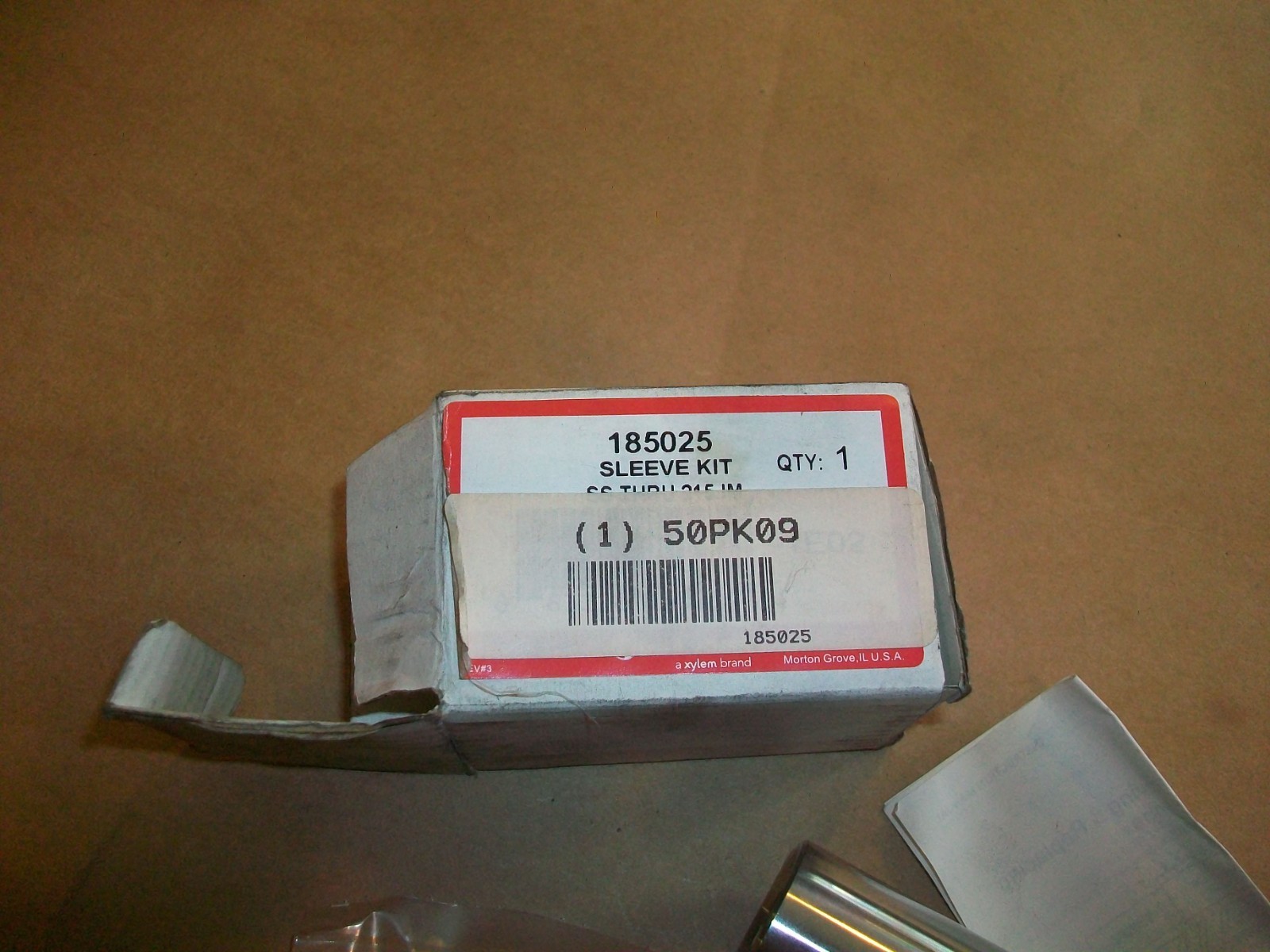 BELL & GOSSETT 1-1/4″ SHAFT SLEEVE KIT 185025 NEW