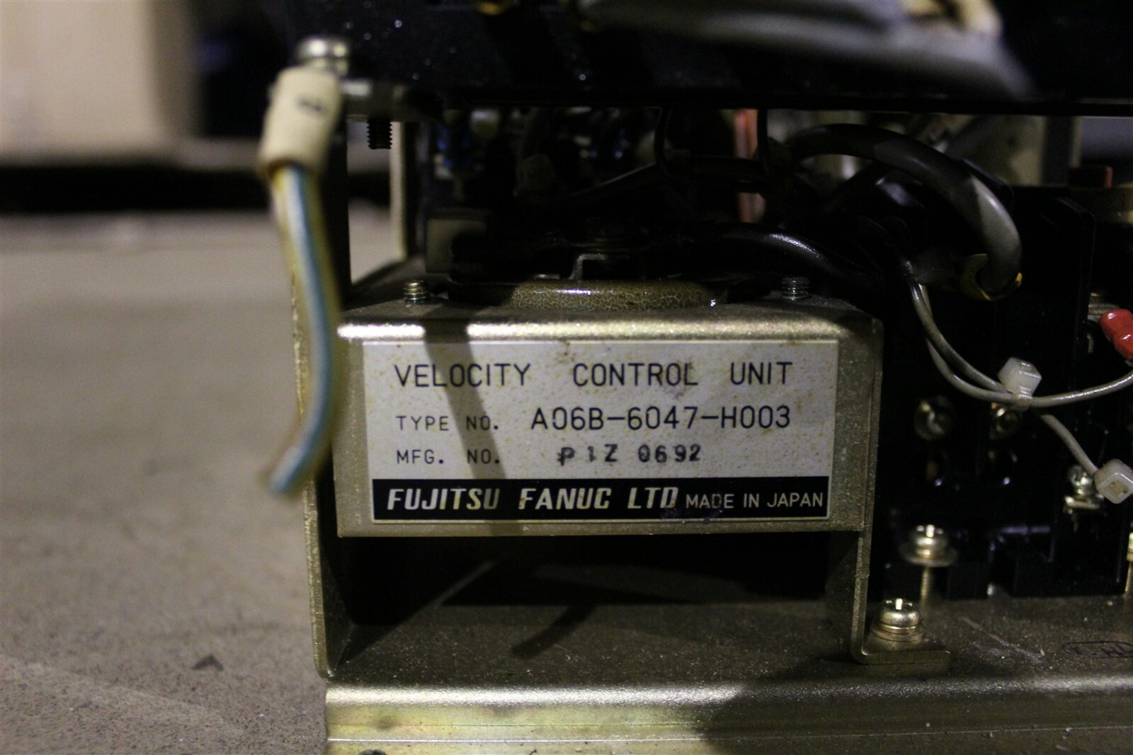 Fujitsu Fanuc A06B-6047 H003 Velocity Control Unit *FREE SHIPPING*