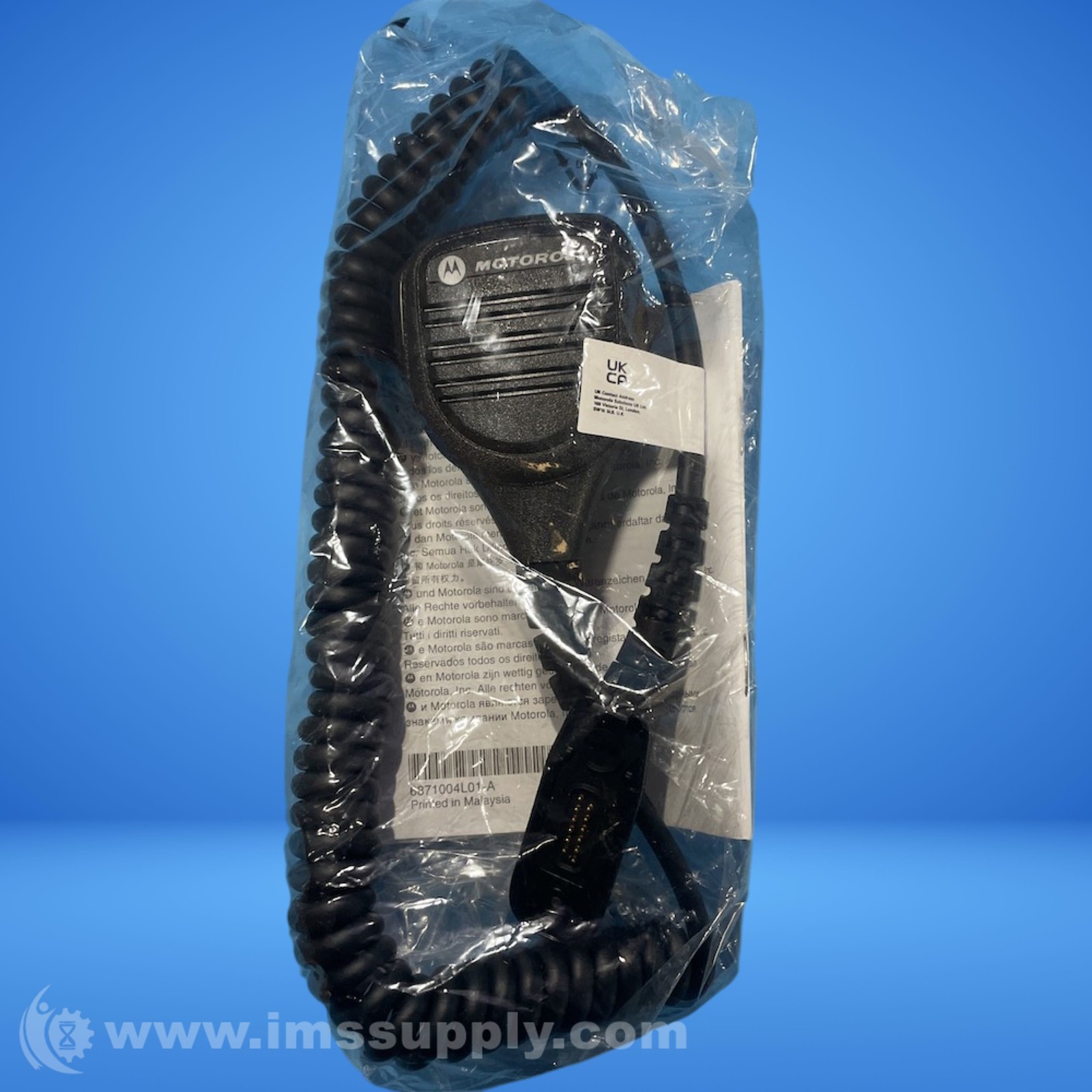 Motorola PMMN4025AL Remote Speaker Microphone FNOB