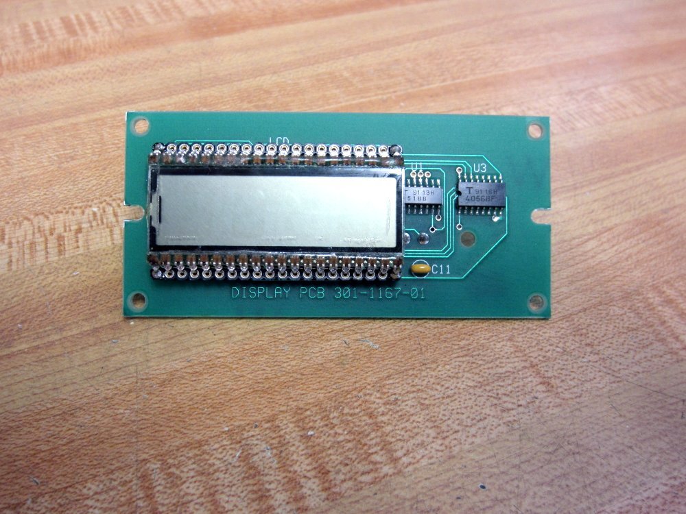 Part 301-1167-01 LCD Display PCB 301116701