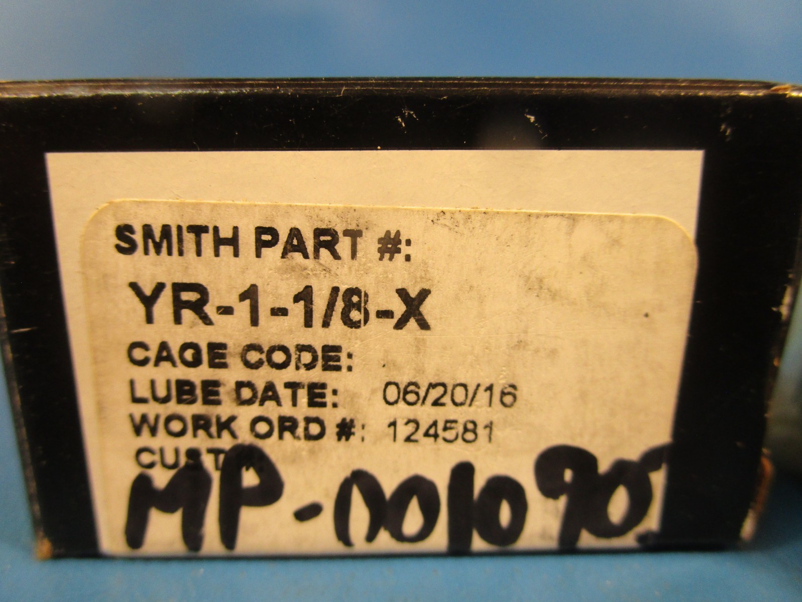 SMITH BEARING YR-1-1/8-X, Yoke Roller, .3125 Bore, OD 1 1/8, Double Sealed