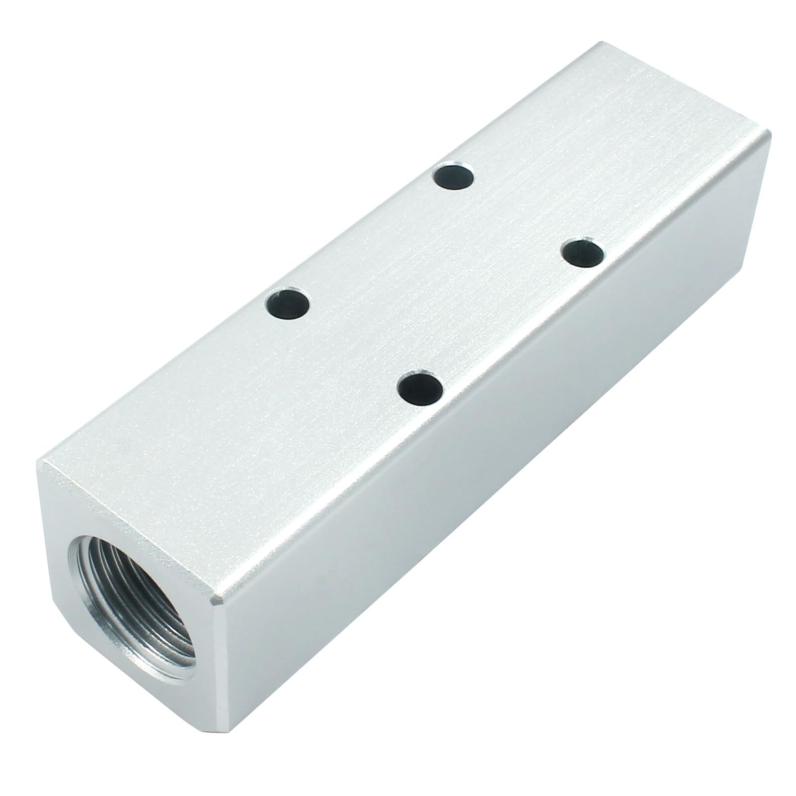 3 Way Pneumatic Manifold Air Distribution Block G1/2 Supply Port G1/4-Inch