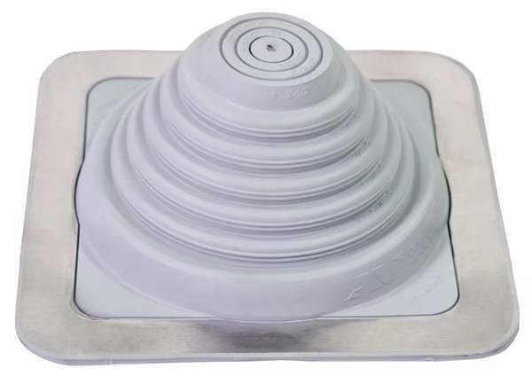 Master Flash SQ301GA Pipe Roof Flashing, 1/4 to 5-3/4