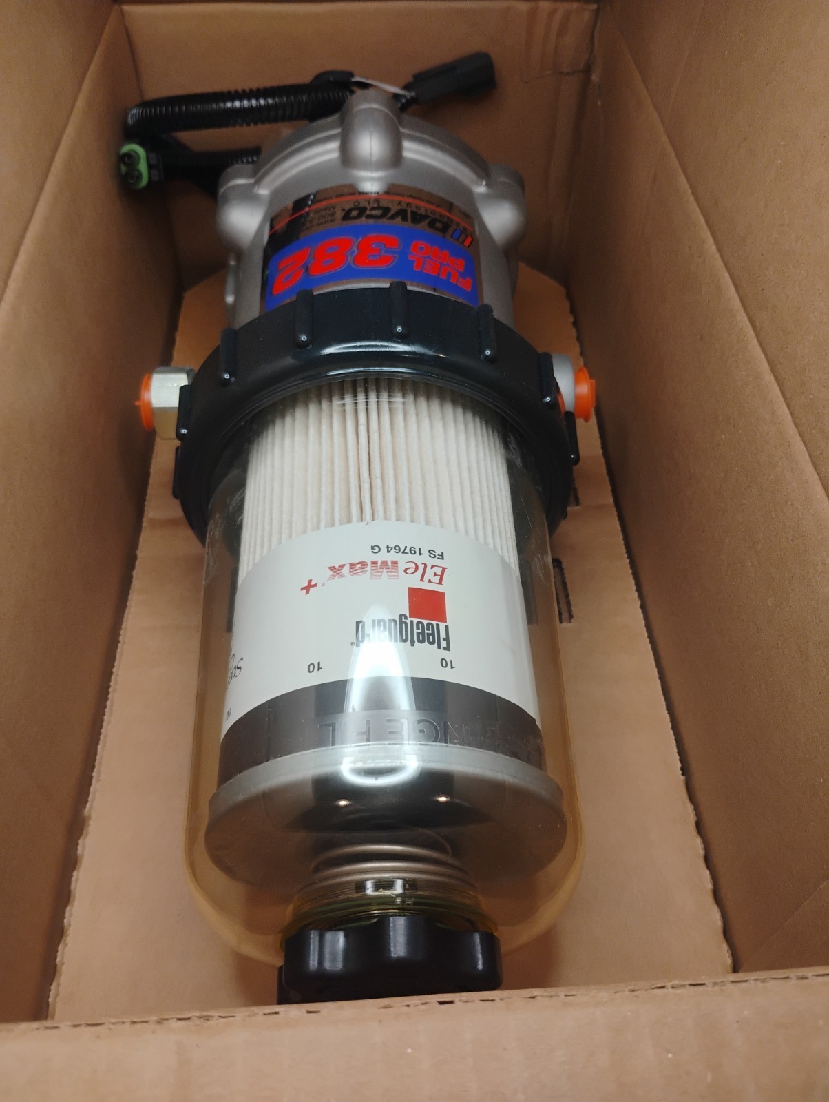 Fuel Pro Davco 382 Fuel Filter/ water Seperator W/ Heat 12V, 382933PAC01-10